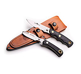 Image of Knives of Alaska Alpha Wolf/Muskrat 3in/2.25in Combo Fixed Blade Knives