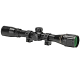 Image of Konus Konuspro 4 x 32 A.O. Rifle Scope with Rings 7266