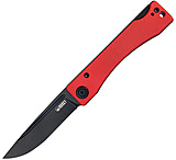 Image of Kubey Akino Red Black 3in Folding Knife