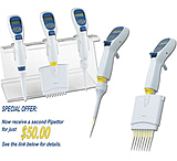 Image of Labnet Excel Electronic Pipette, 2-20µl. Twelve Channel P3612L-20