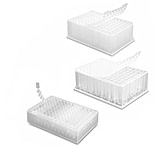 Image of Labnet DyNA Block Deep Well Microplates - Round Wells, 0.5ml, 1.0ml, and 1.5ml