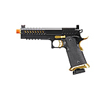 Image of Lancer Tactical Knightshade Hi-Capa Gas Blowback Airsoft Pistol w/ Red Dot Mount