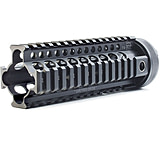 LaRue Tactical Quad Rail AR-15 Handguard, 7in, Black Anodized, Black, LT207