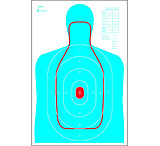 Image of Action Target B-27E and FBI Q Combination Target