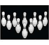Image of Law Enforcement Targets Bowling Pin Target, Pack of 100