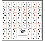 Image of Action Target Playing Card Target #1, Pack of 100