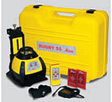 Image of Leica Geosystems 6000738 Rugby 55 (Class IIIa) GC Construction Laser Package: Rod-Eye Pro, Re-chargeable Batteries