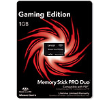 Image of Lexar 1GB Pro Duo Gaming Edition Memory Stick MSDP1GB40658