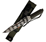 Image of Linton Cutlery Tiger Stripe Camo Cord Wrapped Knife