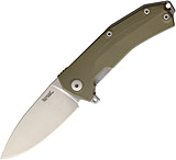 Image of Lionsteel KUR Linerlock Green Folding Knife