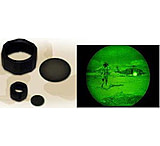 Image of MagLite 108-000-615 Mini MagLite AA Flashlight IR Lens Cover with Holder