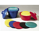 Image of Magic Touch Icewear Insulated Ice Buckets, Magic Touch Icewares 4510/11 Test Tube Racks With Small Holes
