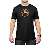 Image of Magpul MAG1527-001-M Raider Camo Icon CVC Black Cotton/Polyester Short Sleeve M