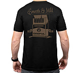 Image of Magpul MAG1267-001-3X Smooth &amp; Mild Black Short Sleeve 3XL MAG12670013X
