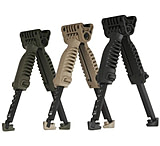 Image of FAB Defense Tactical Vertical Foregrip w/ Incorporated Bipod - Black/OD Green/Desert Tan