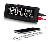 Image of Marathon Color Changing Spectrum LED Display Alarm Clock and USB Charging Station