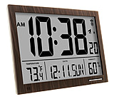 Image of Marathon Slim-Jumbo Atomic Digital Wall Clock