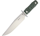 Image of Maserin Bowie Green Micarta Handle Fixed Blade Knife