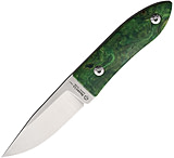 Image of Maserin Fixed Blade Green Handle