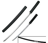 Image of Master Cutlery Jl-509B Shirasaya Sword 37" Katana &amp; 28" Wakizashi Overall