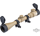 Image of Matrix 3-9X40mm Professional Scope for Airsoft Rifles w/Scope Rings