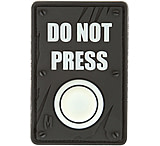Image of Maxpedition Do Not Press PVC Morale Patch