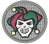 Image of Maxpedition Jester Skull Morale Patch, 1.7x1.7in