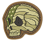 Image of Maxpedition Stars and Stripes Skull Patch, 1.6x1.5in