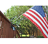 Image of MAXSA Solar LED Flag Light