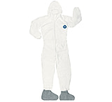 Image of MCR Safety DuPont Tyvek Coverall, Zipper Front, Elastic Sleeves and Ankles, Hood &amp; Boots