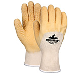 Image of MCR Safety Premium Tufftex Series Rubber Coated String Knit Work Gloves, Crinkle Texture Finish, Comfortable Knit Wrist