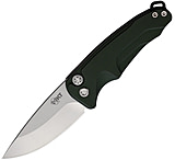 Image of Medford Auto Smooth Criminal Button 3.00 in Stainless Steel Automatic Folding Knife