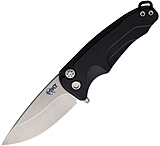Image of Medford Smooth Criminal Button Lock 3.00 in Stainless Steel Folding Knife