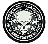 Image of Merica Life God Will Judge Our Enemies, We'll Arrange the Meeting Patch