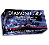 Image of Microflex Diamond Grip Latex Gloves, Microflex MF-300-XL X-Large, Pack of 100