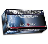Image of Microflex Powergrip Lightly-Powdered Latex Gloves, Microflex PG-199-XL, Pack of 100