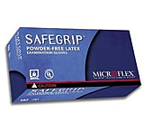 Image of Microflex Safegrip Powder-Free Latex Gloves, Microflex SG-375-S, Pack of 50