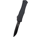 Image of Microtech Hera II Recurve Standard DLC Blade/Hardware Signature Series 4.01in Folding Knife