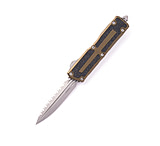 Image of Microtech Scarab II Gen III D/E Apocalyptic Full Serrate 3.95in Automatic Folding Knife