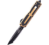 Image of Microtech Scarab II Gen III T/E Black Full Serrate 3.95in Folding Knife