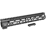 Image of Midwest Industries SSM M-Lok Series One Piece Free Float Handguard 12 Inch Black MI-SSM12
