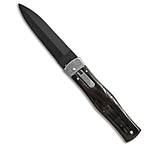 Image of Mikov 241 Predator Leverlock Automatic Knife Dark Horn 3.75 Black E0C27439
