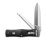 Image of Mikov 241 Predator Leverlock Automatic Knife w/ Saw ABS Black 3.75 Polish 953EFBCC