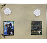 Image of Miscellaneous Collectible Coins Ram Elk with Silver Finish Set of 2