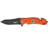 Image of Master Cutlery Speed Rescue Partially Serrated Assisted Open Folding Knife, 3.5in
