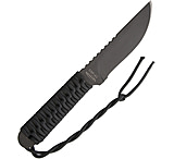 Image of Mission CSP A2 Black Cord Wrap Fixed Blade Knife