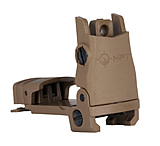 Image of Mission First Tactical Polymer Flip Up Rear Sight, w/ Windage Adjustment Mounts