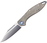Image of MKM Fara Slip Joint Green Micarta Folding Knife