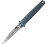 Image of MKM Flame Framelock Dagger Blue Folding Knife