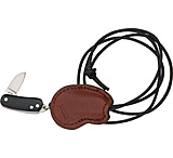 Image of Moki Colon Neck Black Micarta Knife